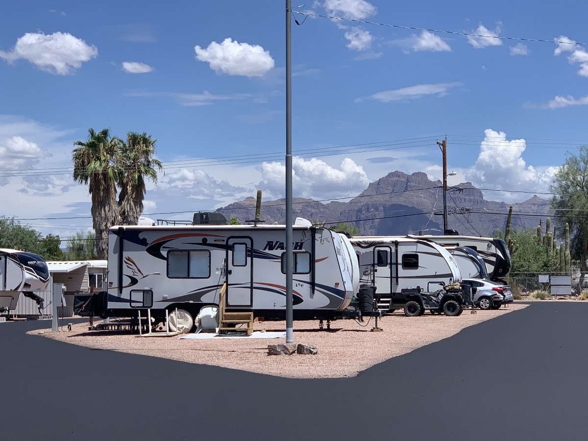 Winter RV Space Rental Oasis Junction Mobile Home & RV Park